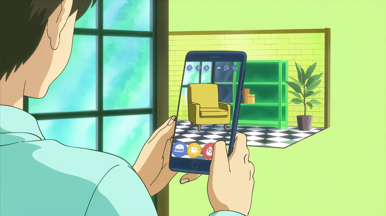 De integratie van augmented reality (AR) in online winkelen: Een blik op 2025